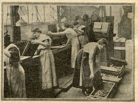 Война и женский труд в Англии 